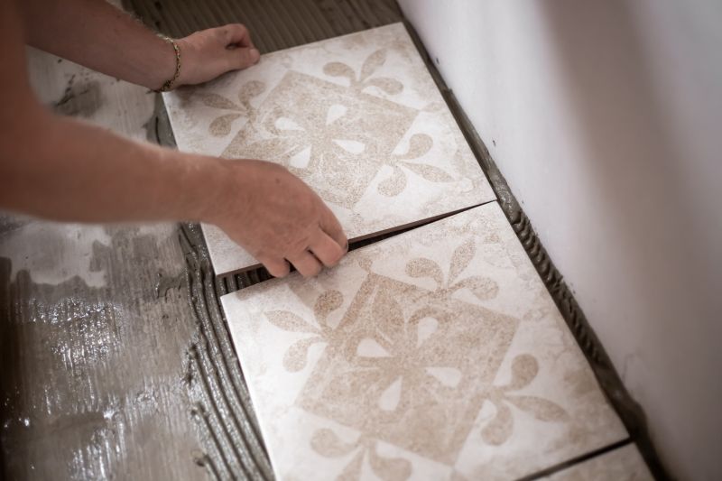 Patterned Floor Tiles